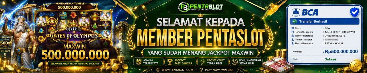 JACKPOT MAXWIN PRAGMATIC 500JT PENTASLOT